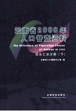 云南省2000年人口普查资料  综合汇总分册  下