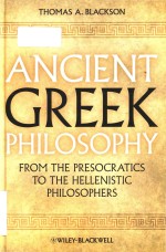 Ancient Greek philosophy from the Presocratics to the Hellenistic philosophers