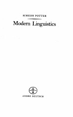 MODERN LINGUISTICS