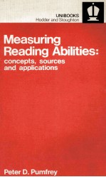 MEASURING READING ABILITIES CONCEPTS SOURCES AND APPLICATIONS