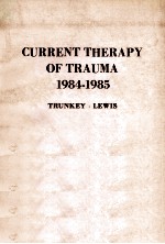 CURRENT THERRPY OF TRRUMR 1984-1985