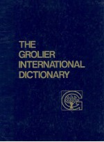 GROLIER INTERNATIONAL DICTIONARY VOLUME TWO