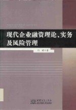 现代企业融资理论  实务及风险管理