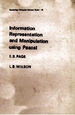 INFORMATION REPRESENTATION AND MANIPULATION USING PASCAL