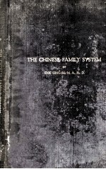 THE CHINESE FAMILY SYSTEM