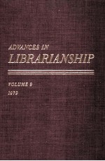 ADVANCES IN LIBRARIANSHIP