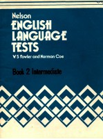 NELSON ENGLISH KANGUAGE TESTS BOOK 2 ADVANCED