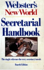 WEBSTER'S NEW WORLD SECRETARIAL HANDBOOK FOURTH EDITION