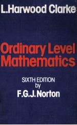 ORDINARY LEVEL MATHEMATICS SIXTH EDITION