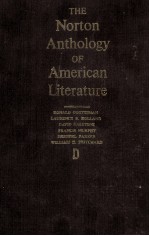 THE NORTON ANTHOLOGY OF AMERICAN LITERATURE D