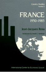 FRANCE 1950-1985:POLICY AND GROWTH