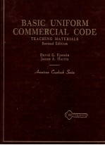 BASIC UNIFORM COMMERCIAL CODE TEACHING MATERIALS SECOND EDITION