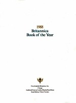 1988 BRITANNICA BOOK OF THE YEAR