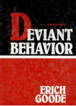 DEVIANT BEHAVIOR THIRD EDITION