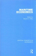 Maritime Economics Critical Concepts in Economics Volume I