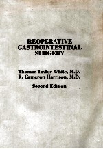 REOPERATIVE GASTROINTESTINAL SURGERY SECOND EDITION