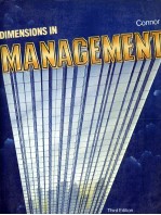 DIMENSIONS IN MANAGEMENT THIRD EDITION