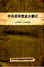 中共西丰党史大事记  1988-1998年  下