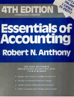 ESSENTIALS OF ACCOUNTING FOURTH EDITION