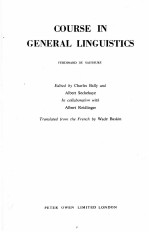 Course in Ceneral Linguistics