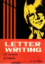 LETTER WRITING FOR STUDENTS OF ENGLISH