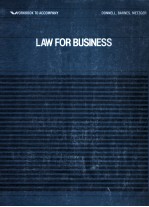 STUDENT WORKBOOK TO ACCOMPANY LAW FOR BUSINESS