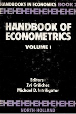 HANDBOOK OF ECONOMETRICS VOLIME 1