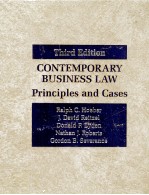 CONTEMPORARY BUSINESS LAW PRINCIPLES AND CASES THIRD EDITION