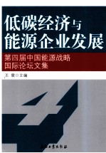 低碳经济与能源企业发展  第四届中国能源战略国际论坛文集