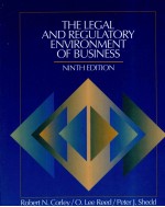 THE LEGAL AND REGULATORY ENVIRONMENT OF BUSINESS NINTH EDITION