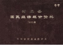 封丘县国民经济统计资料  1982