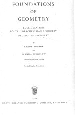 FOUNDATIONS OF GEOMETRY