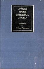 APPLIED LINEAR STATISTICAL MODELS