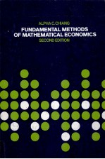 FUNDAMENTAL METHODS OF MATHEMATICAL ECONOMICS SECOND EDITION