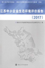 江苏中小企业生态环境评价报告  2017