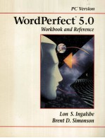 WORD PERFECT 5.0 WORKBOOK AND REFERENCE