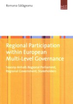 Regional Participation Within European Multi-level Governance Saxony-Anhalt Regional Parliament Regi