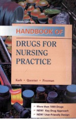 HANDBOOK O FDRUGS FOR NURSING PRACTICE