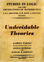 UNDECIDABLE THEORIES