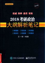 2018考研政治大纲解析笔记