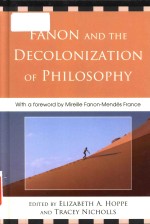 Fanon and the decolonization of philosophy