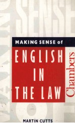 MAKING SENSE OF ENGLISH IN THE LAW