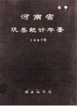 河南省巩县统计年鉴  1987