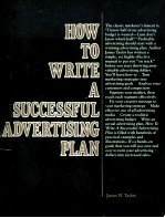 HOW TO WRITE A SUCCESSFUL ADVERTISING PLAN