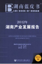 2012年湖南产业发展报告  2012版