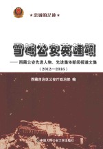 雪域公安英雄颂  西藏公安先进人物、先进集体新闻报道文集  2012-2016