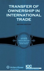 TRANSFER OF OWNERSHIP IN INTERNATIONAL TRADE  SECOND EDITION