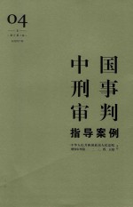 中国刑事审判指导案例  4  侵犯财产罪  增订第3版