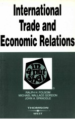 INTERNATIONAL TRADE AND ECONOMIC RELATIONS