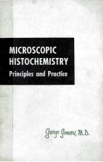 MICROSCOPIC HISTOCHEMISTRY PRINCIPLES AND PRACTICE